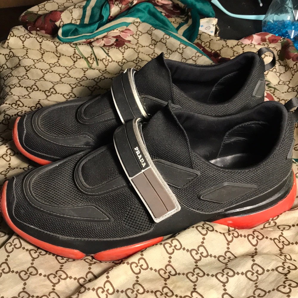 Prada Cloudbust Technical Fabric Sneakers - image 4